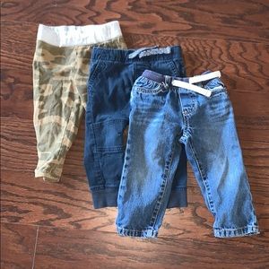 Miscellaneous brand pants. Size 18 months.